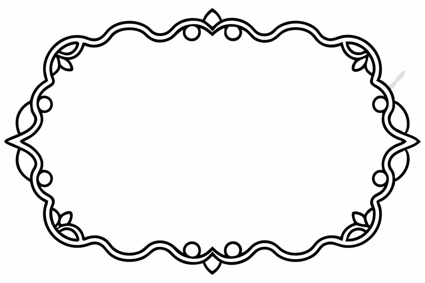Border with White Background Illustration, Cartoons, Clipart, Line Art Design, Border with white background perfect for illustrations, cartoons, clipart, and line art design vector