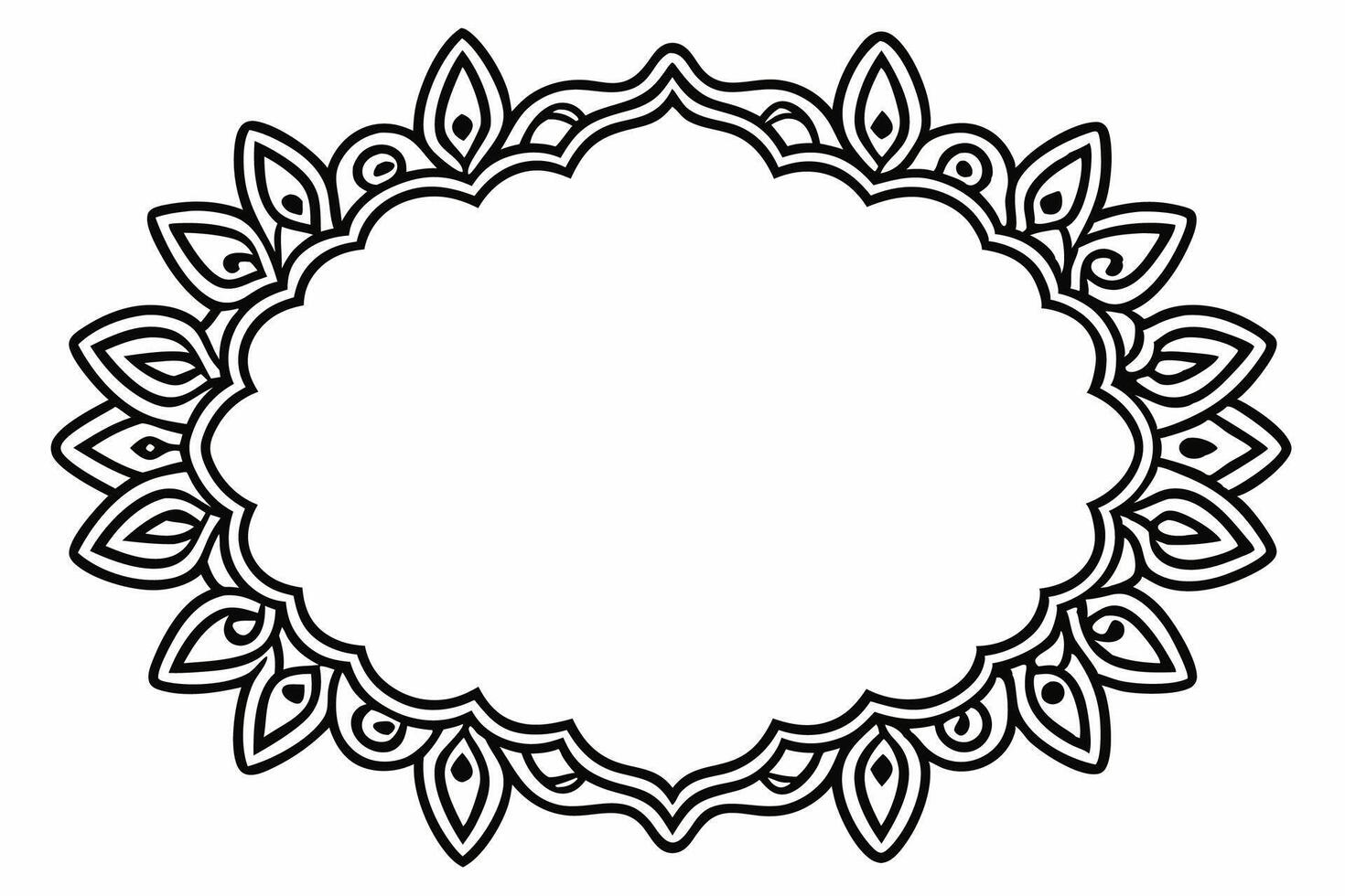 Border with White Background Illustration, Cartoons, Clipart, Line Art Design, Border with white background perfect for illustrations, cartoons, clipart, and line art design vector