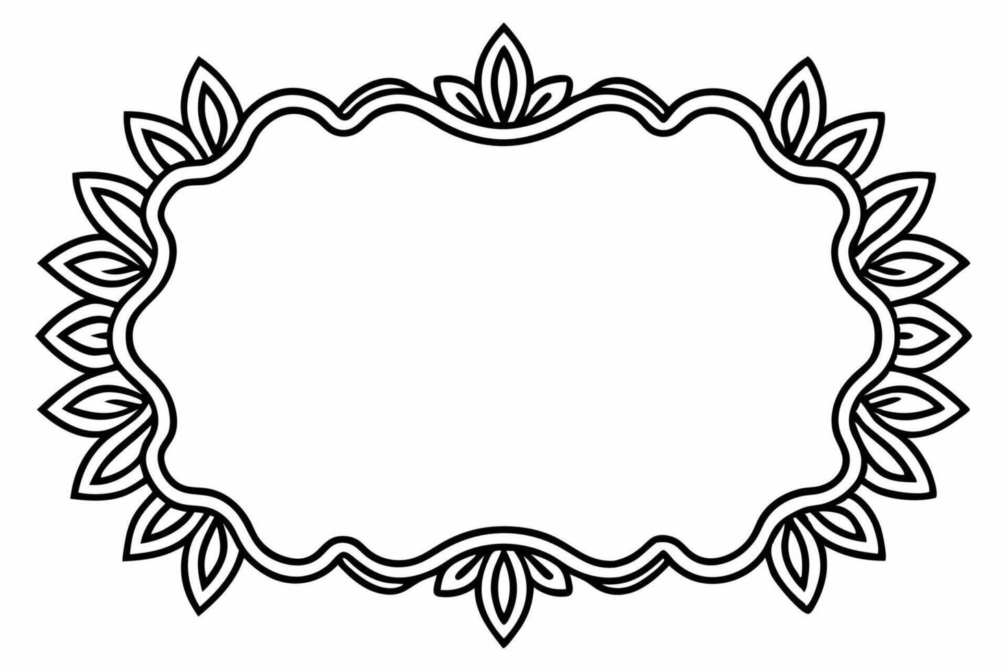 Border with White Background Illustration, Cartoons, Clipart, Line Art Design, Border with white background perfect for illustrations, cartoons, clipart, and line art design vector