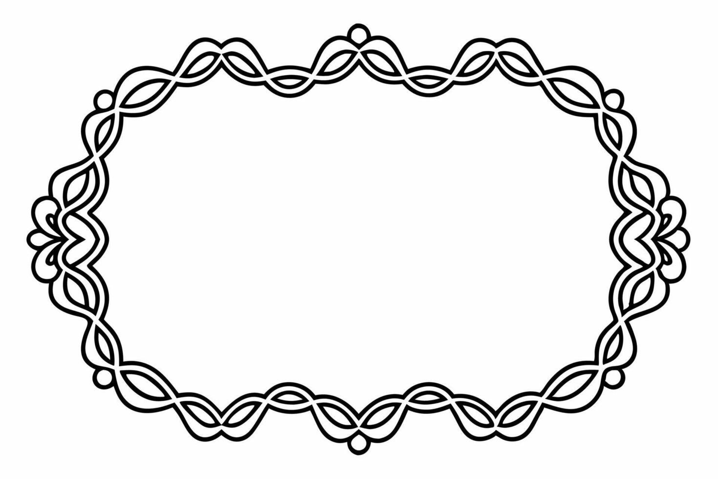 Border with White Background Illustration, Cartoons, Clipart, Line Art Design, Border with white background perfect for illustrations, cartoons, clipart, and line art design vector