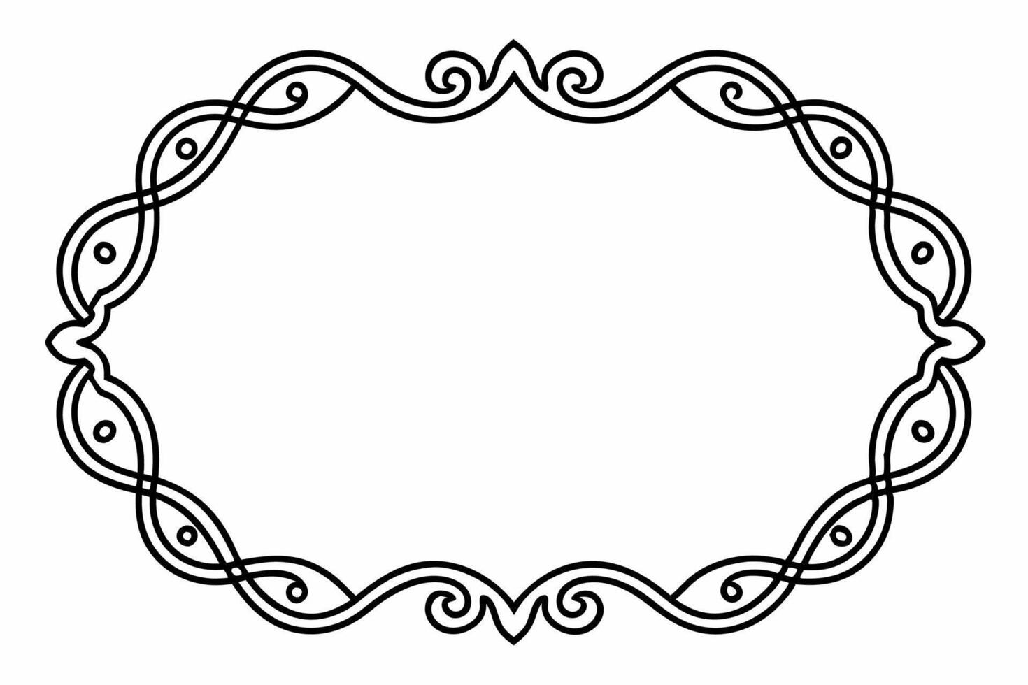 Border with White Background Illustration, Cartoons, Clipart, Line Art Design, Border with white background perfect for illustrations, cartoons, clipart, and line art design vector