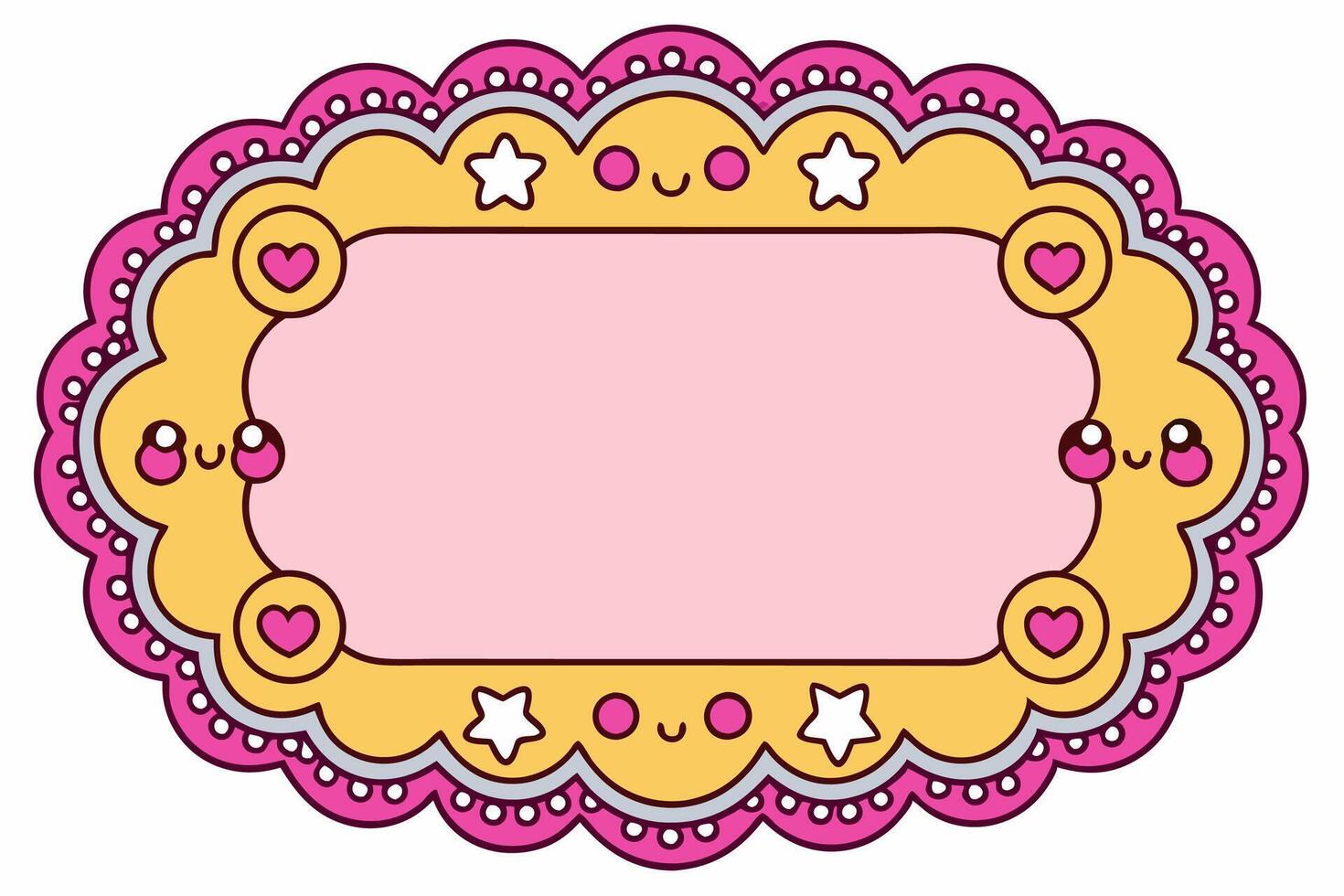 Border with White Background Illustration, Cartoons, Clipart, Line Art Design, Border with white background perfect for illustrations, cartoons, clipart, and line art design vector
