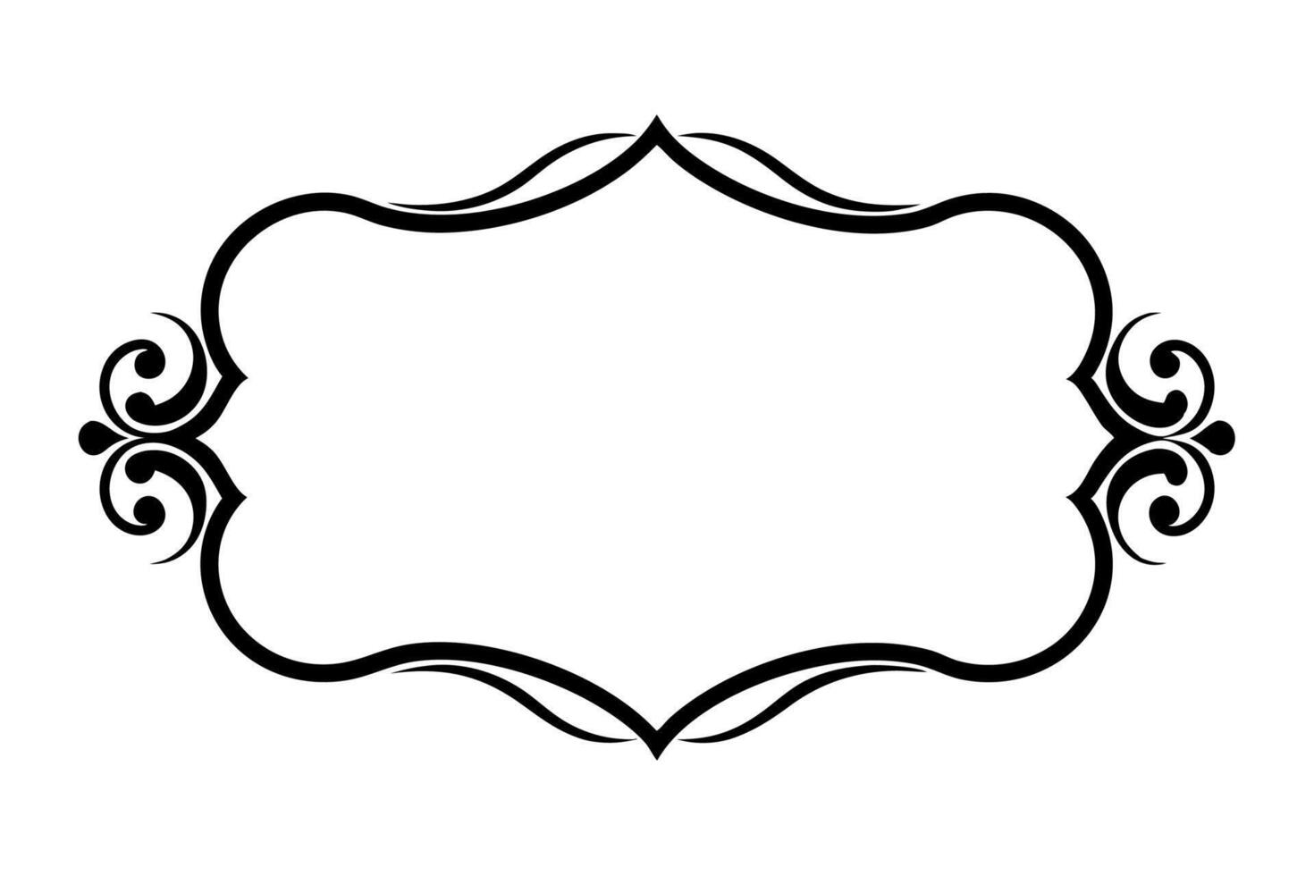 Border with White Background Illustration, Cartoons, Clipart, Line Art Design, Border with white background perfect for illustrations, cartoons, clipart, and line art design vector
