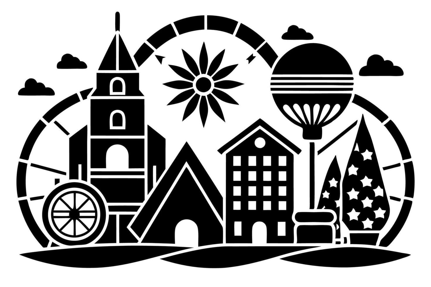 White Background Icons Illustration Cartoons, Clipart, and Line Art Designs, White background icons illustrations including cartoons, clipart, and line art designs vector