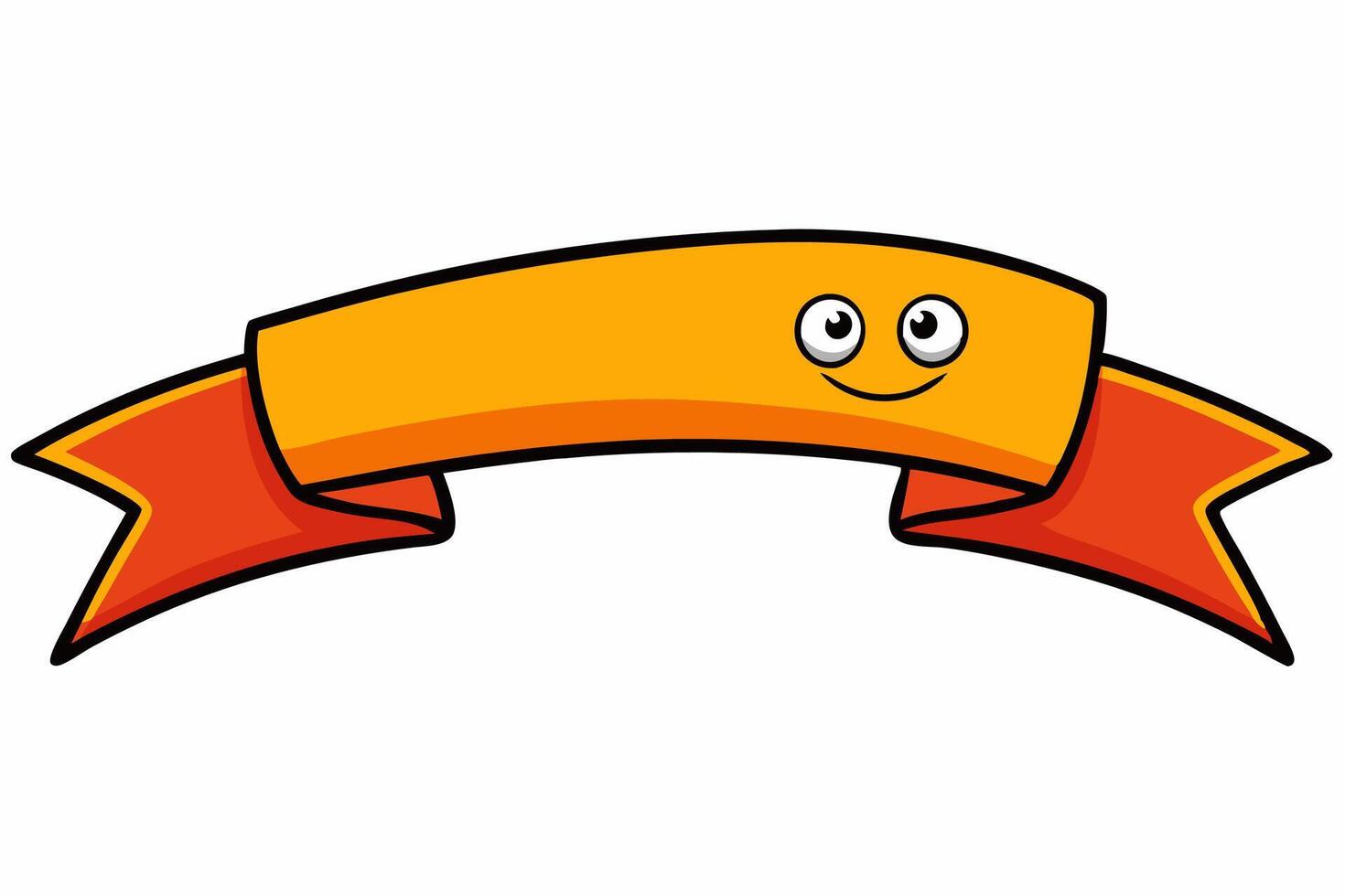 Elegant Ribbon with White Background Illustration, Cartoons, Clipart, and Line Art Design, Elegant ribbon design in various styles on a white background, perfect for any digital project. vector