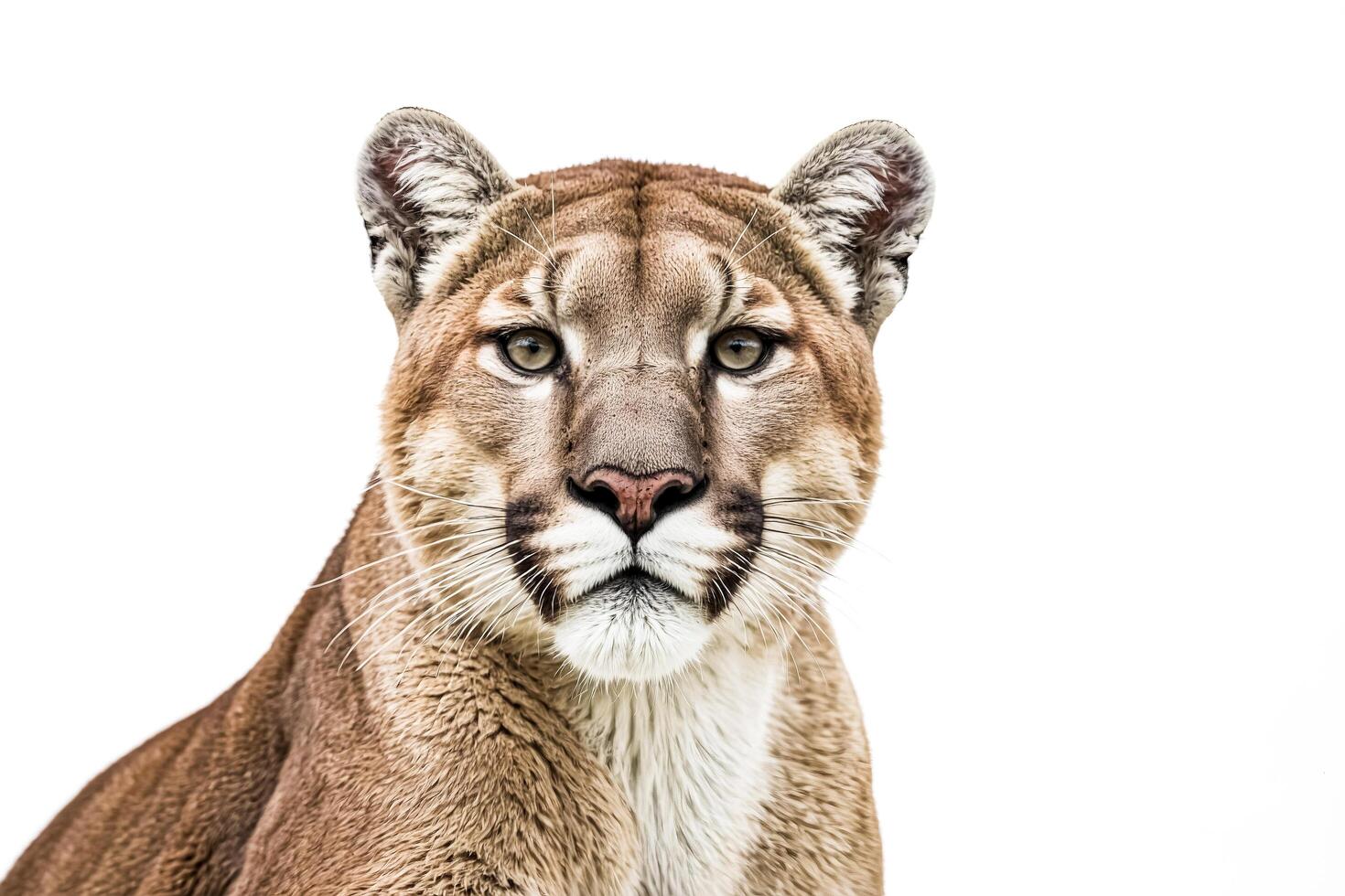 Close Up of a Mountain Lion photo