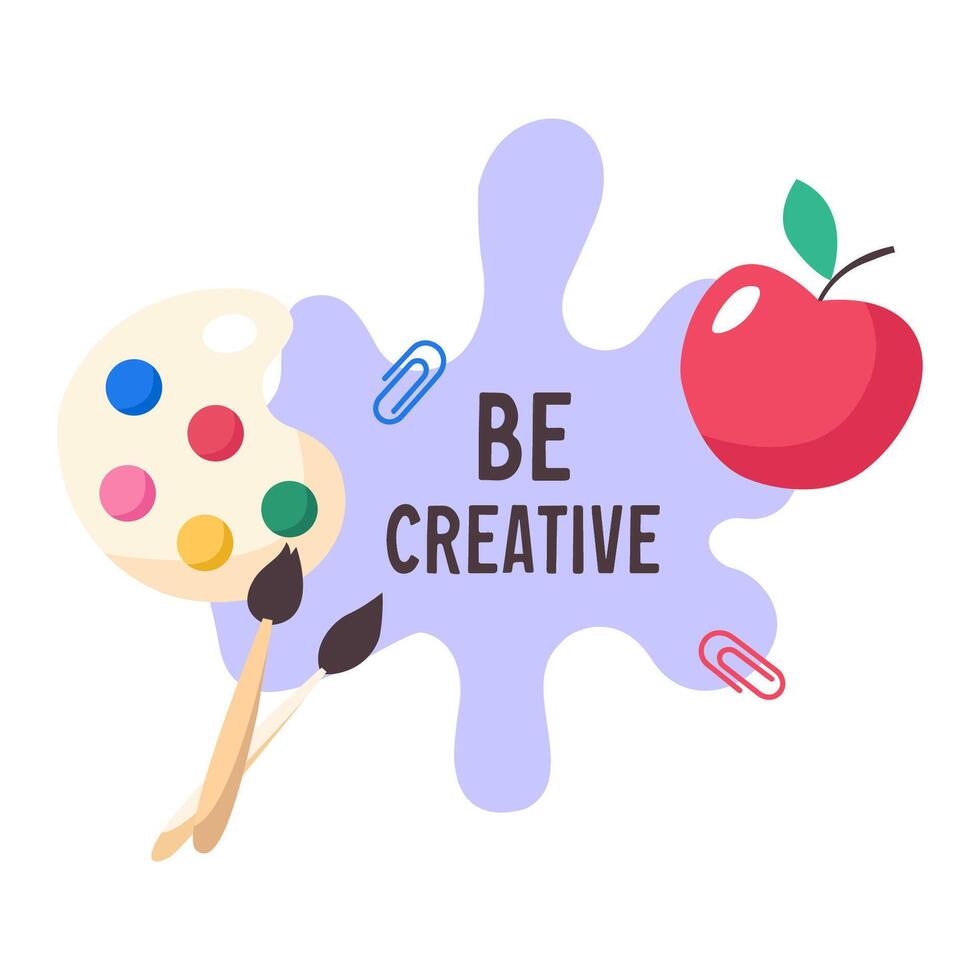 illustration for back to school season vector