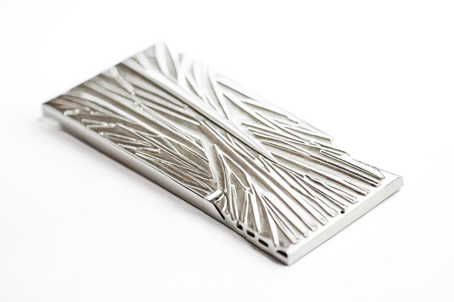 Abstract Silver Metal Texture photo