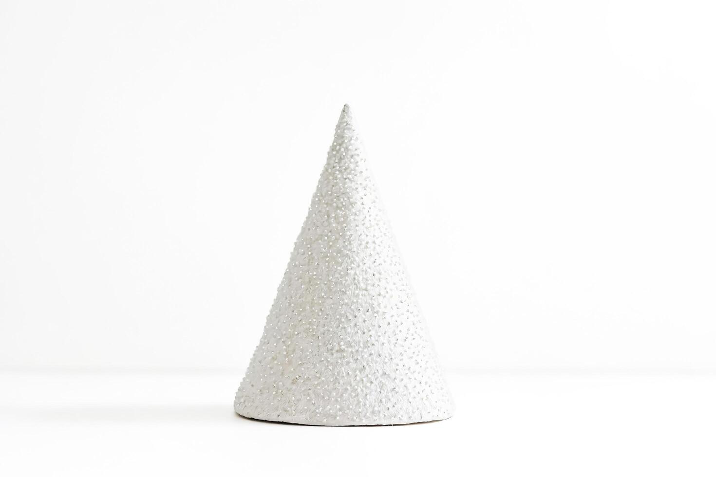 White Christmas Tree Ornament photo