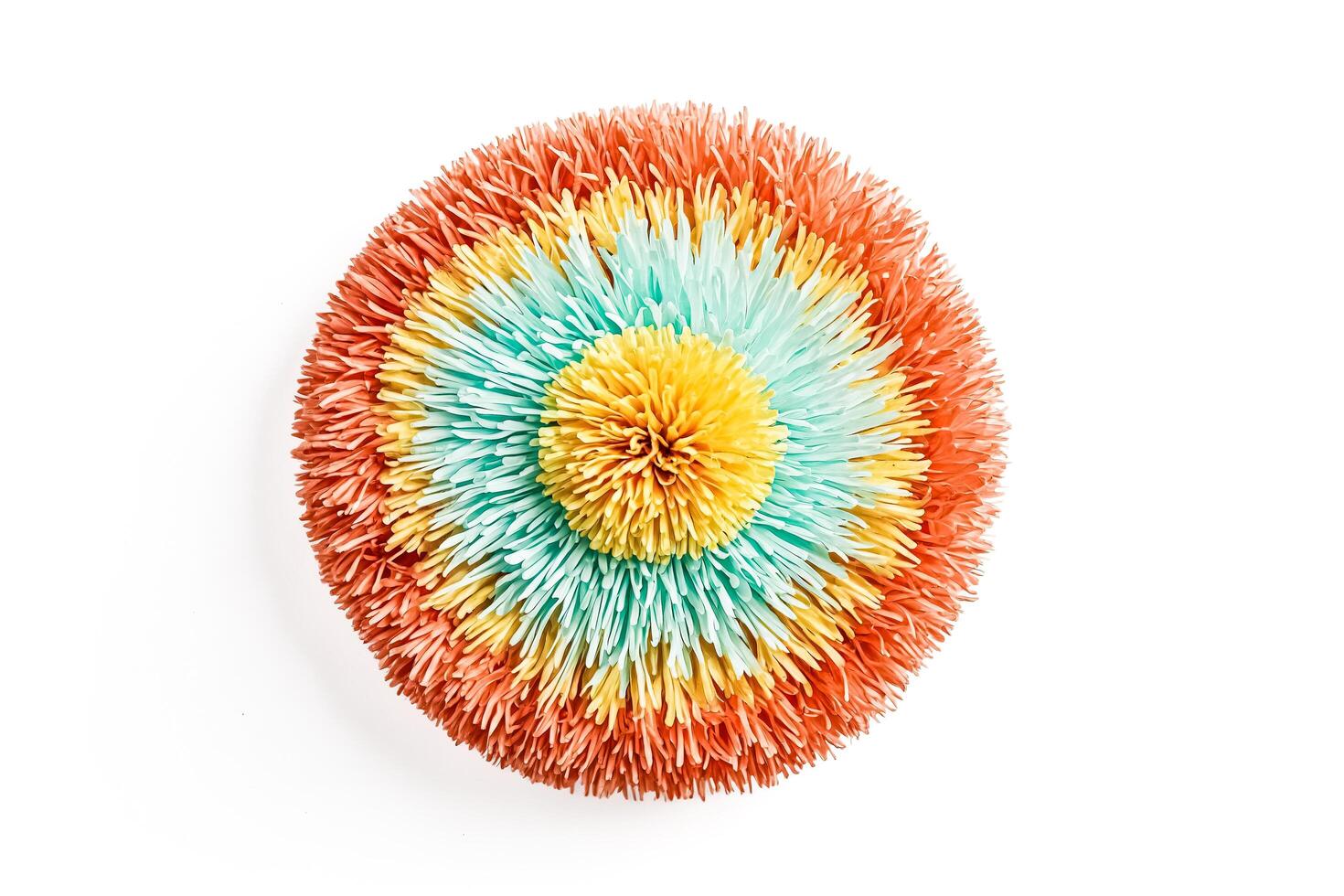 Colorful Paper Flower Abstract photo