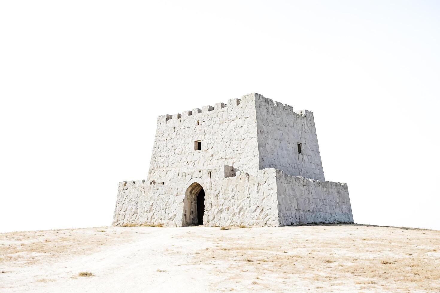 Stone Watchtower on a Hilltop photo