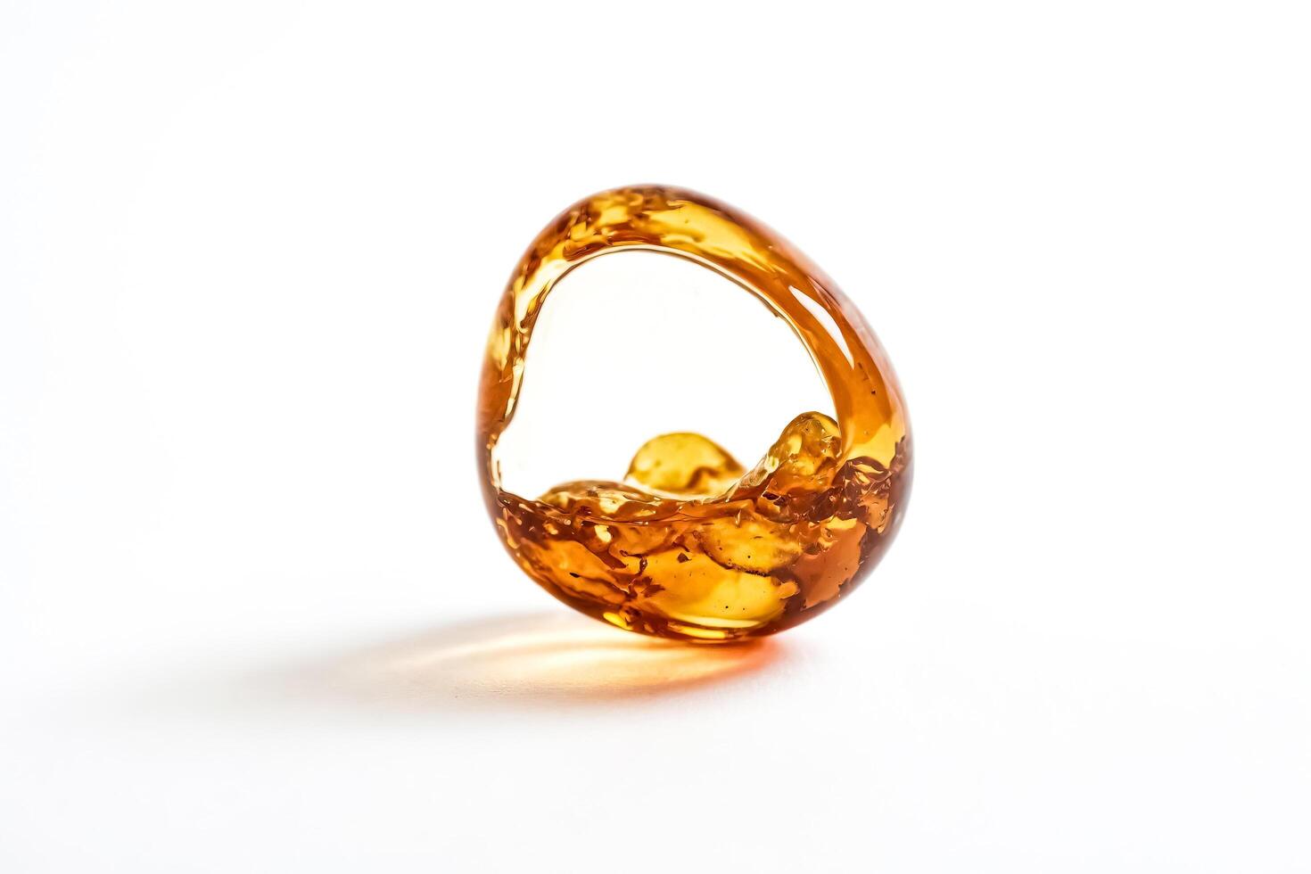 Abstract Amber Ring photo