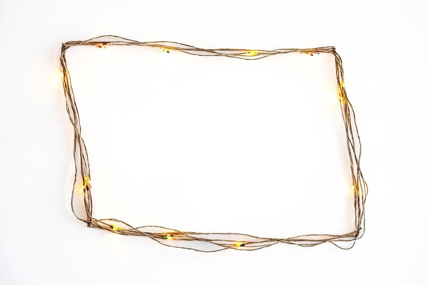 Twinkle Lights Frame photo