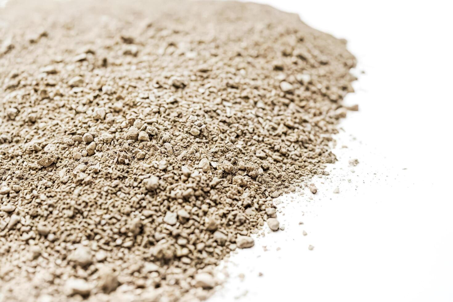 Close-up of Small Brown Gravel photo