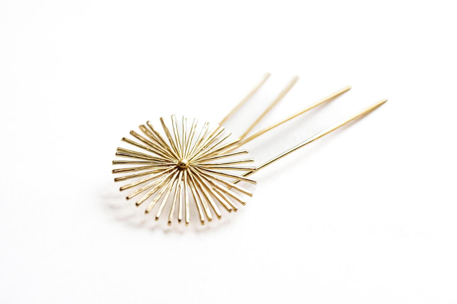 Gold Hair Pins photo