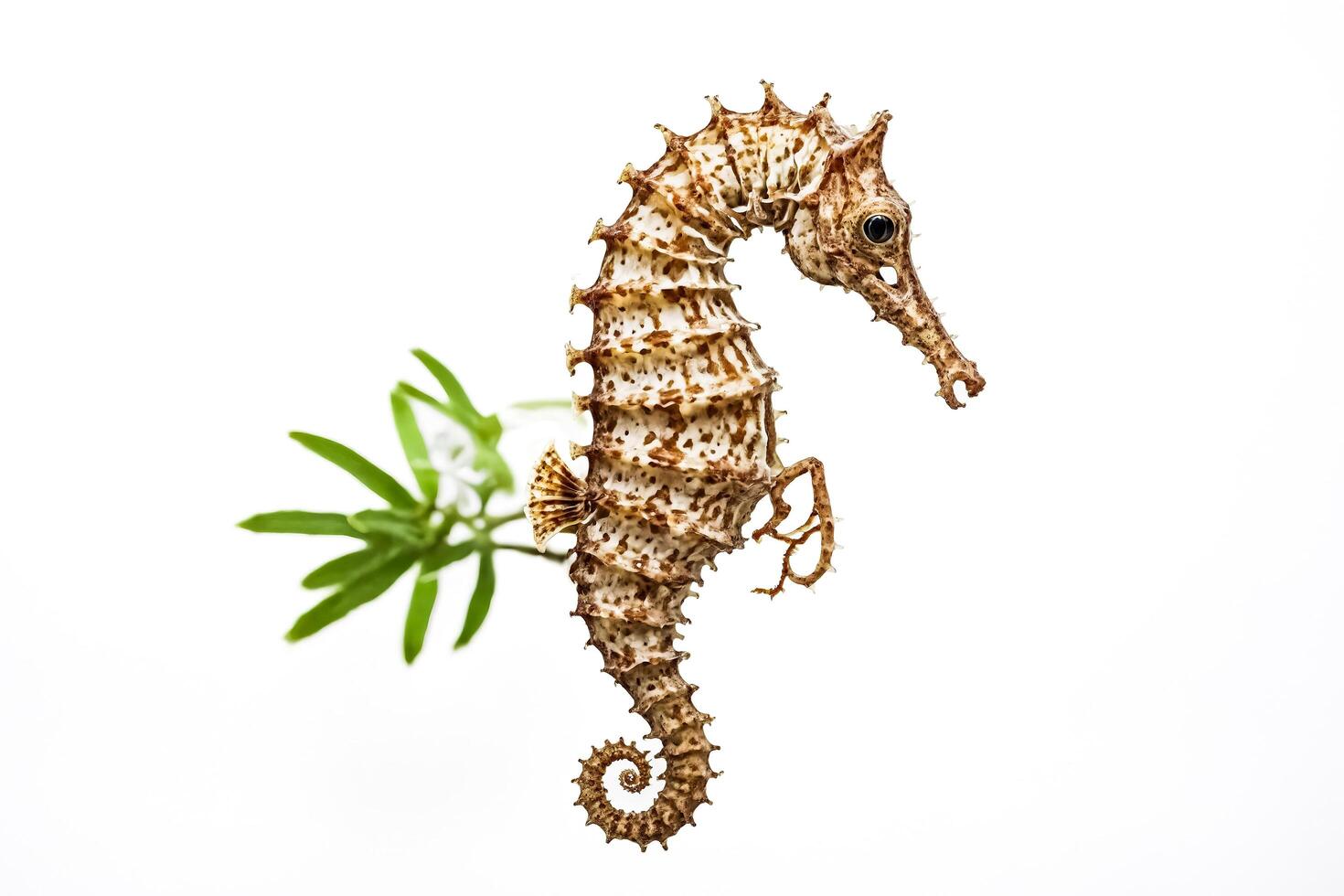 Seahorse with White Background photo
