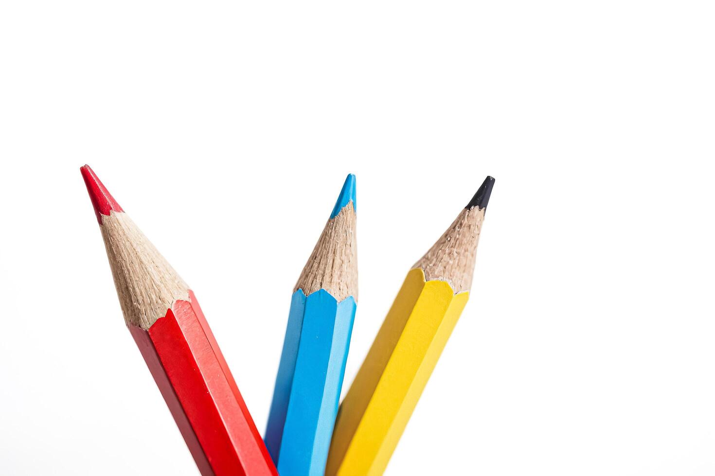 Three Colored Pencils photo
