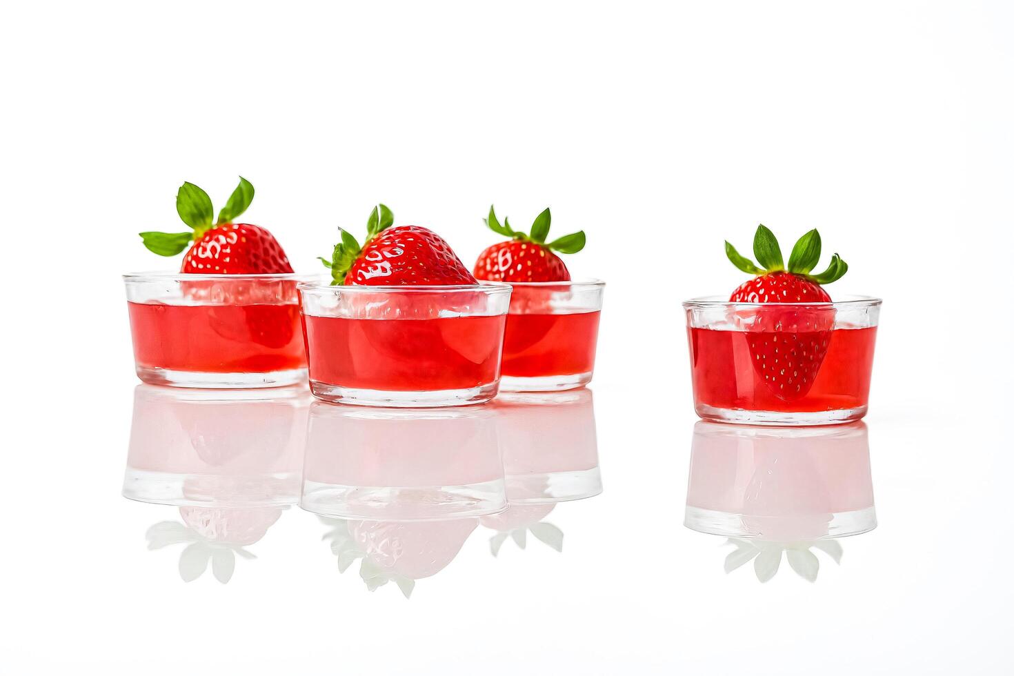 Strawberry Jelly Shots photo