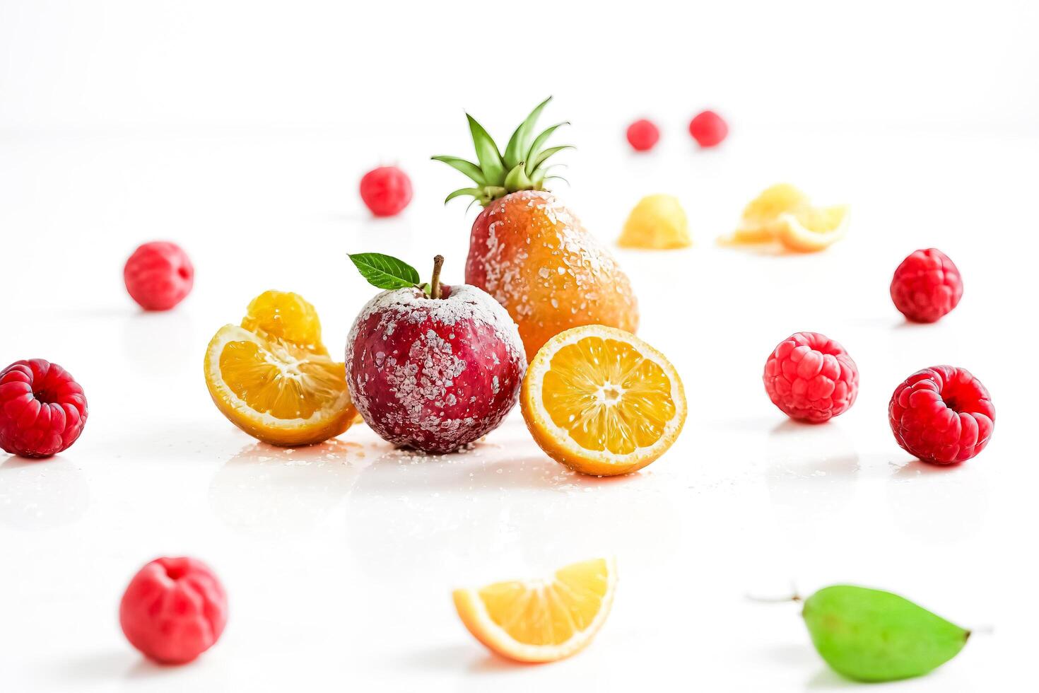 Fruity Delight with a Touch of Frosting photo