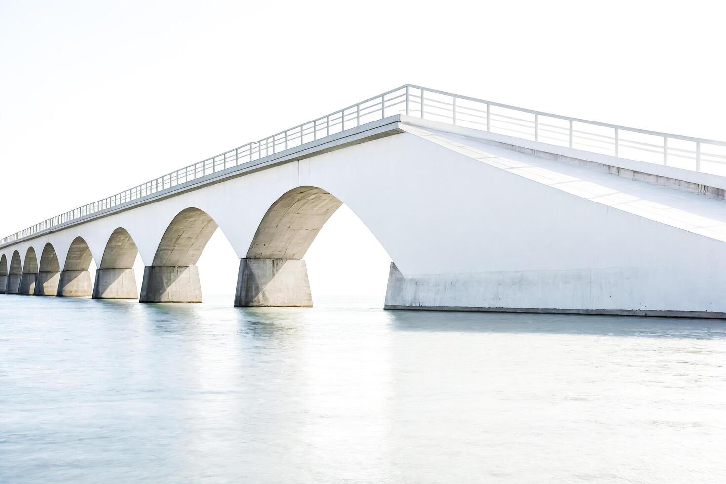 White Bridge over Water photo