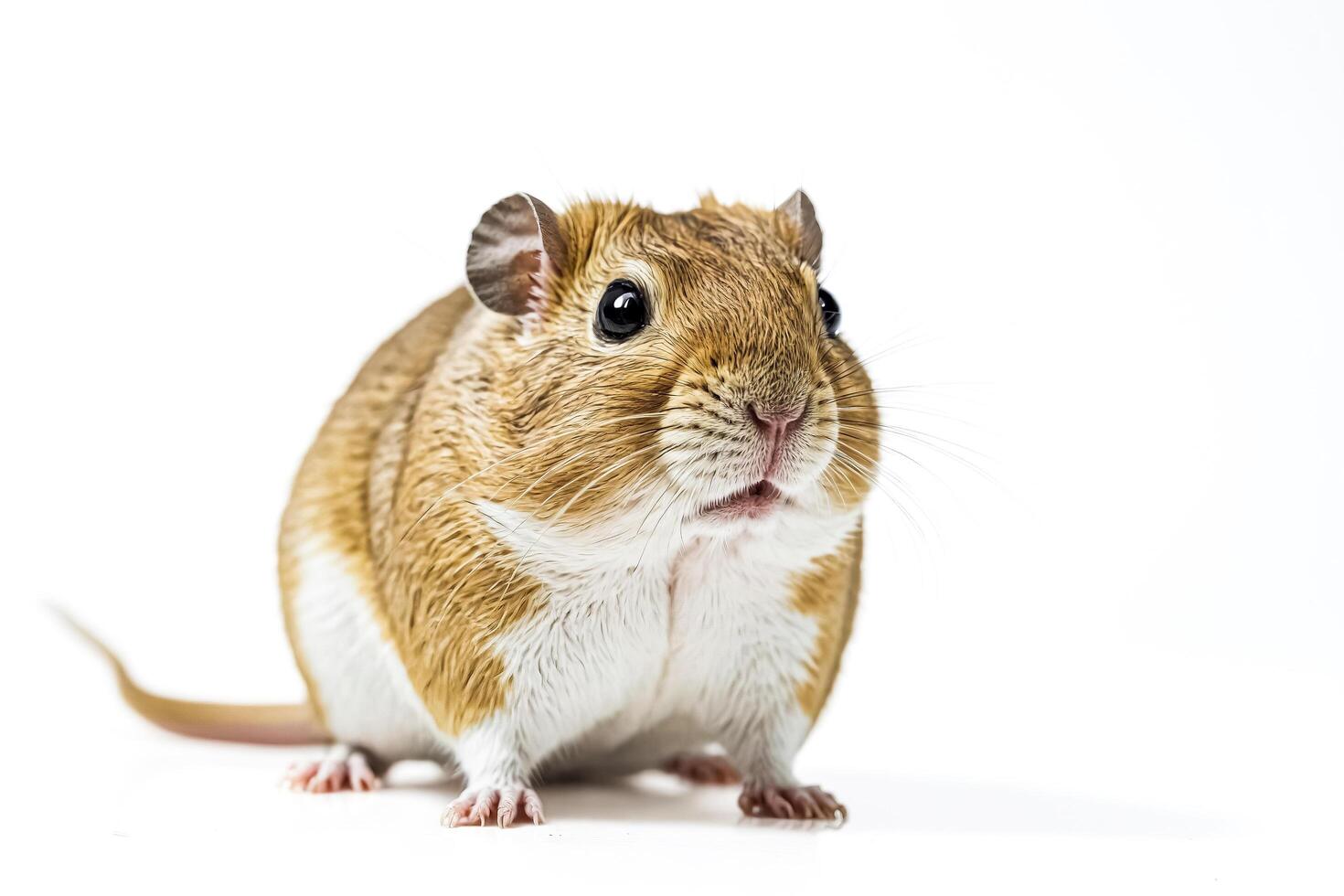 Close Up of a Cute Gerbil photo