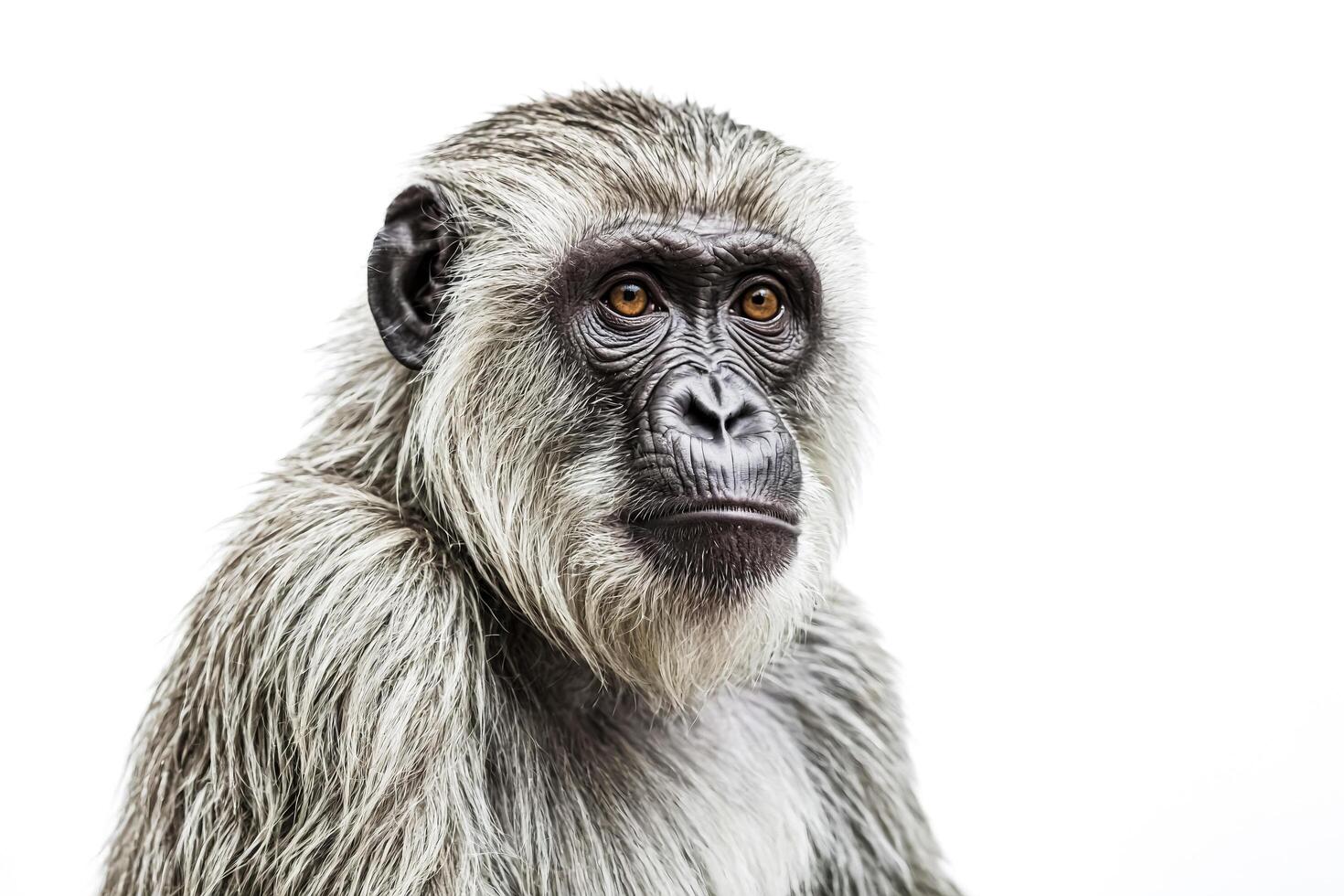 Close-up of a White-faced Monkey photo