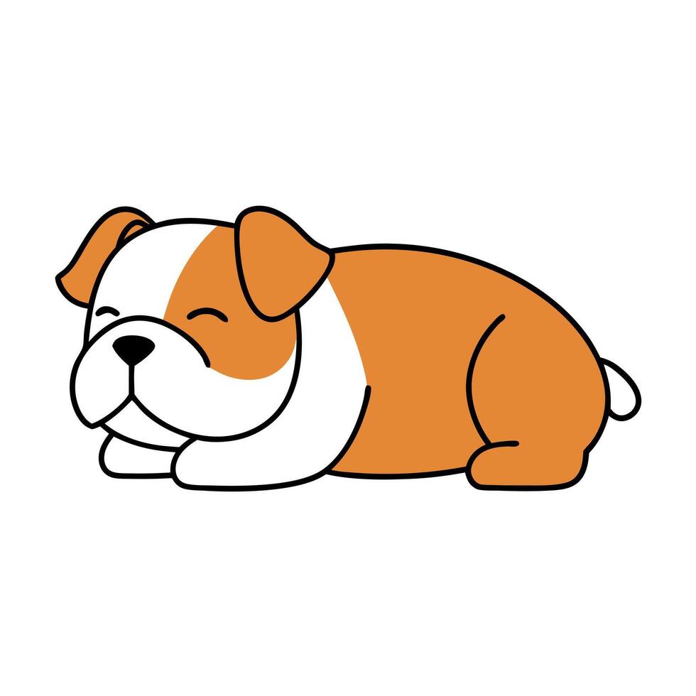 Daniff dog speaks icon vector