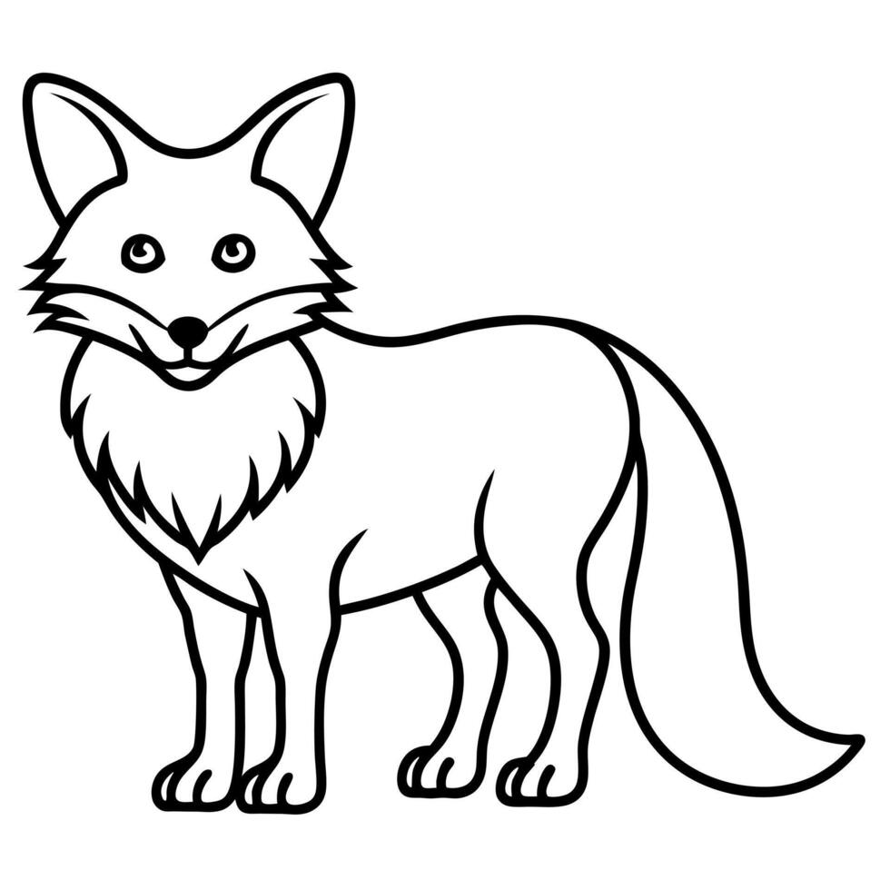 Darwins Fox lies icon vector