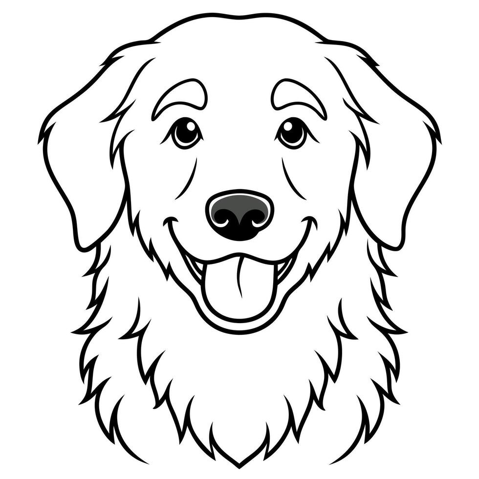 Daug dog walks icon vector