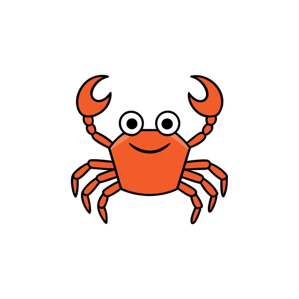 Decorator Crab play icon vector