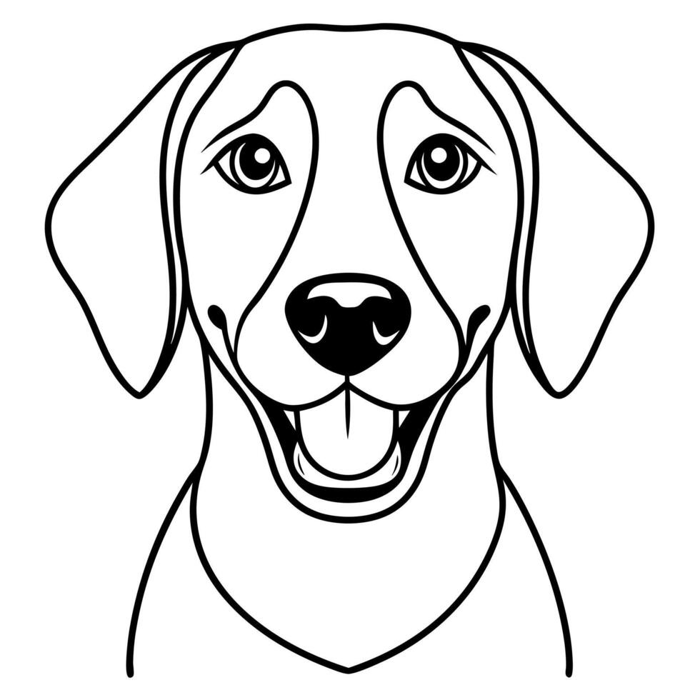 Deutsche Bracke dog flies icon vector