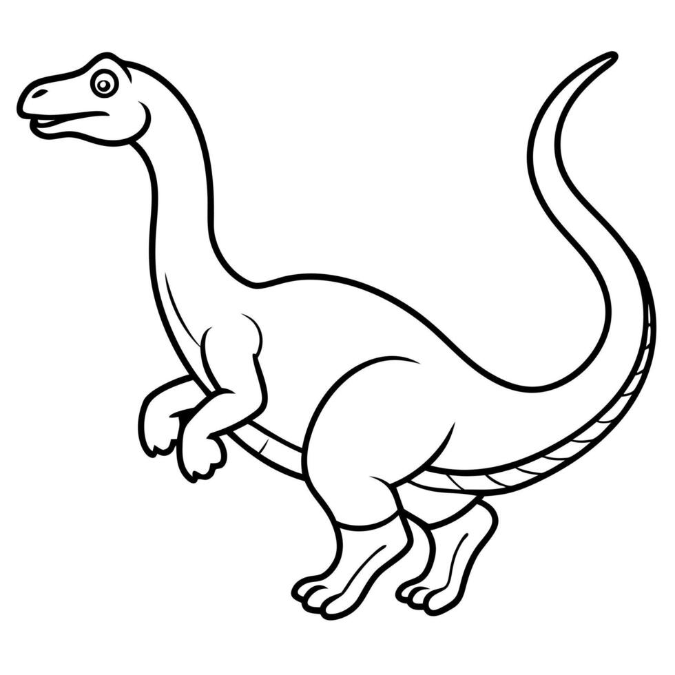 Diplodocus dinosaur jumps icon vector