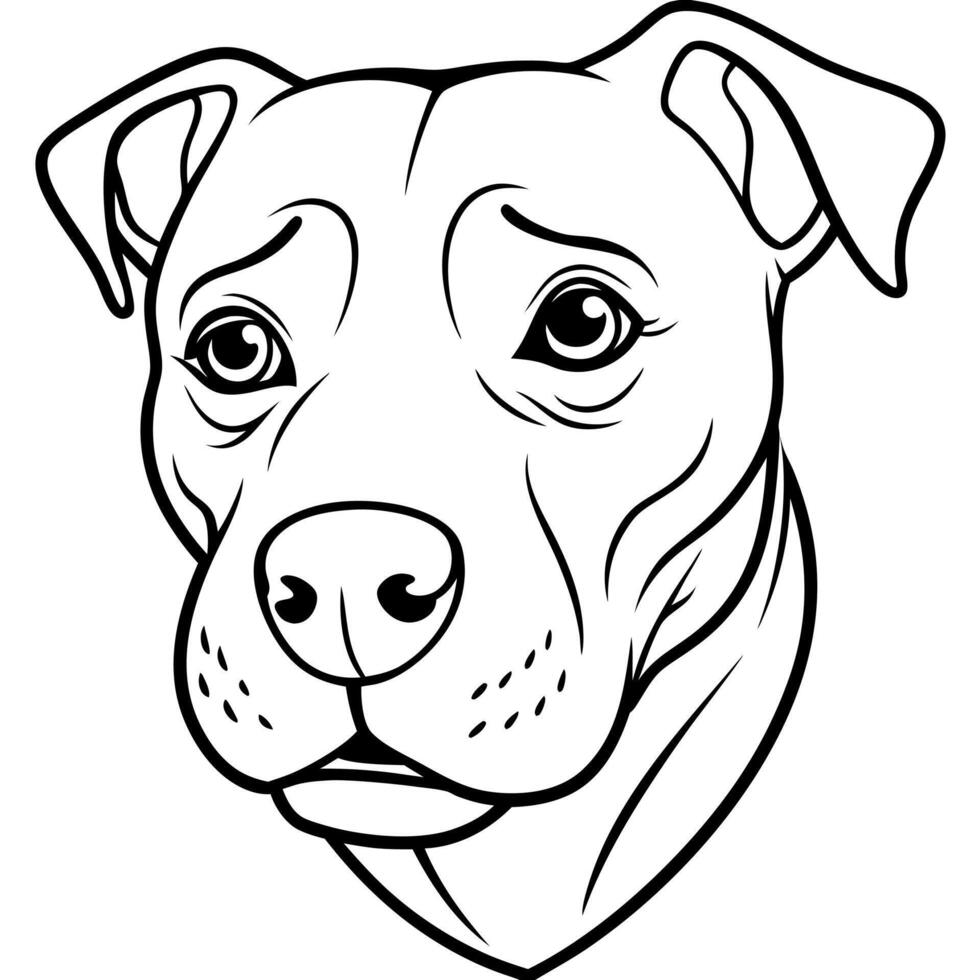 Dogo Argentino dog cries icon vector