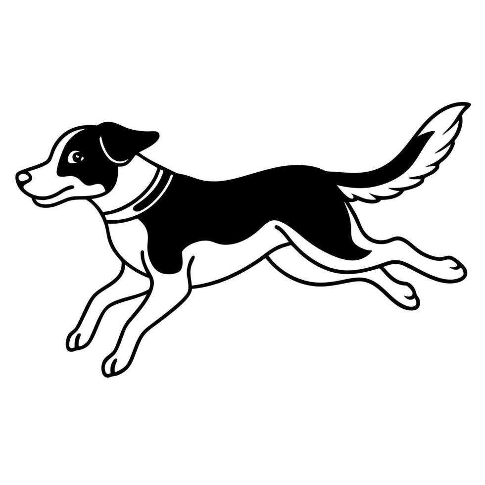 Dorkie dog swims icon vector