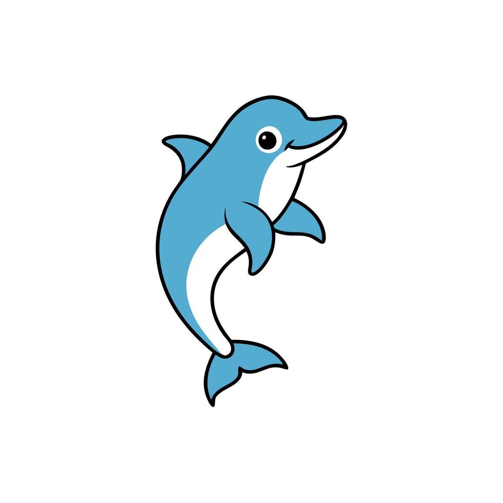 Draco Volans Lizard swims icon vector