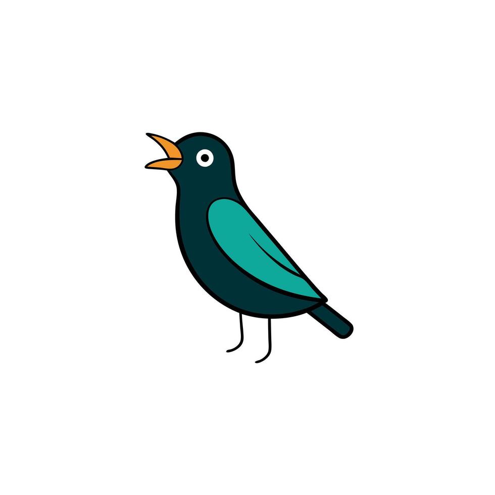 Dracula Parrot play icon vector