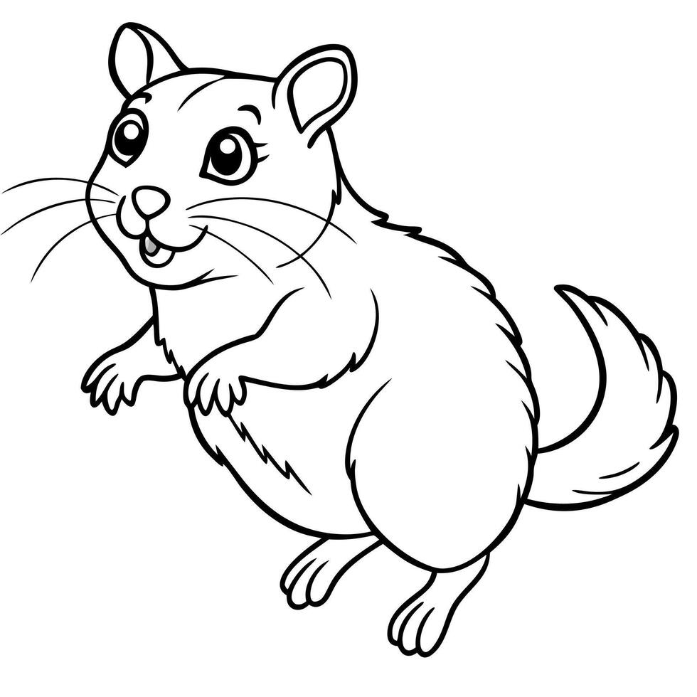 Duck-Billed Platypus beaver jumps icon vector