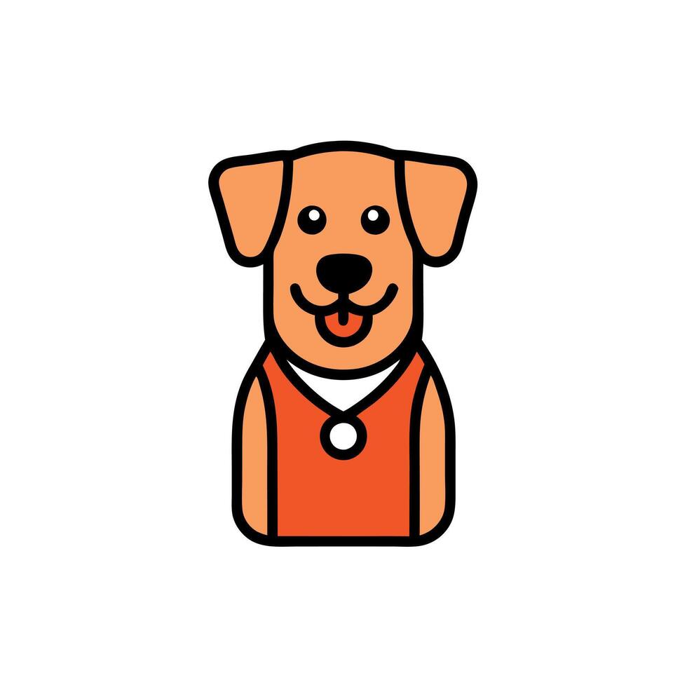 Dunker dog looks icon vector