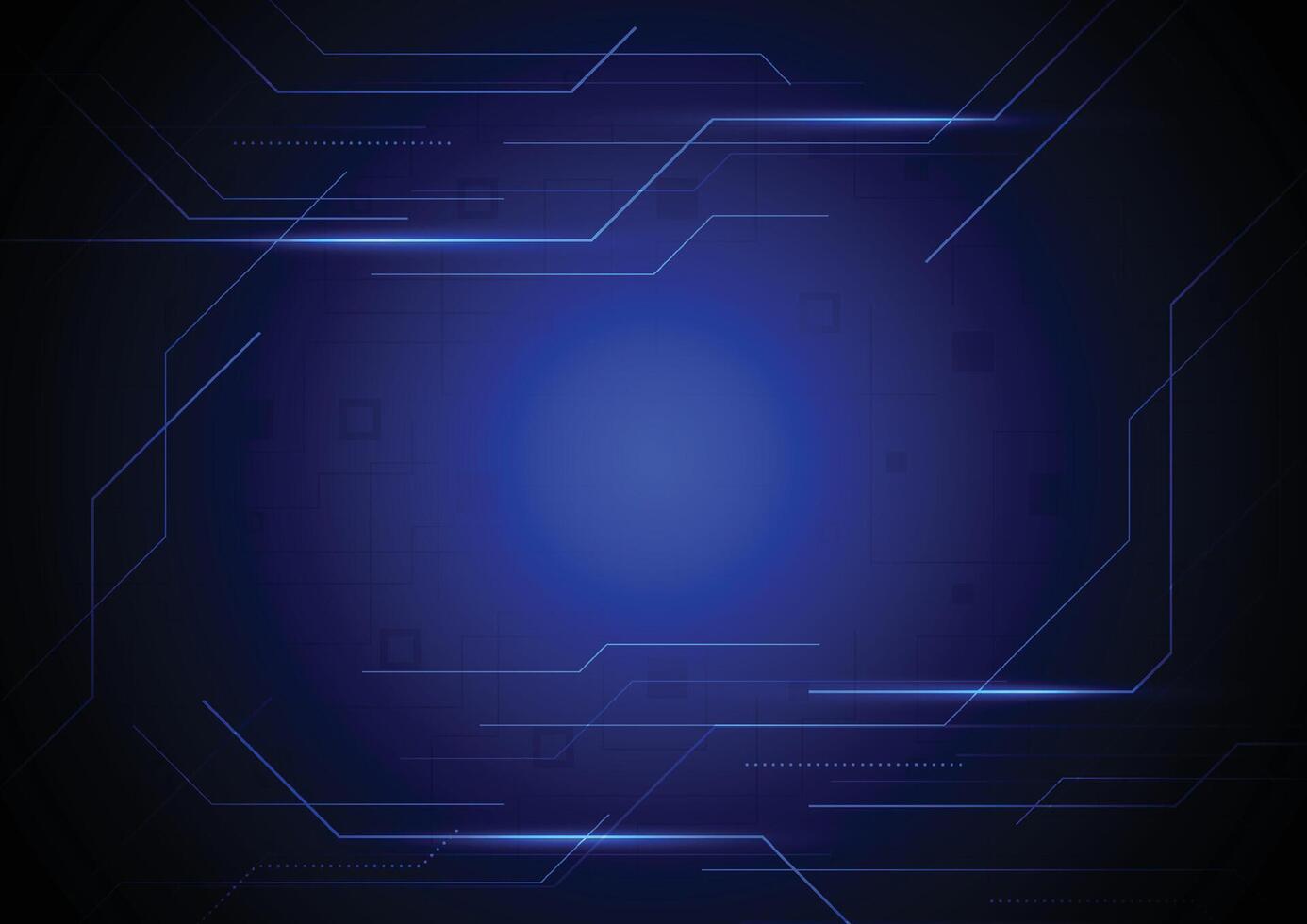 Abstract background with technology circuit board texture. Electronic motherboard illustration. Communication and engineering concept vector