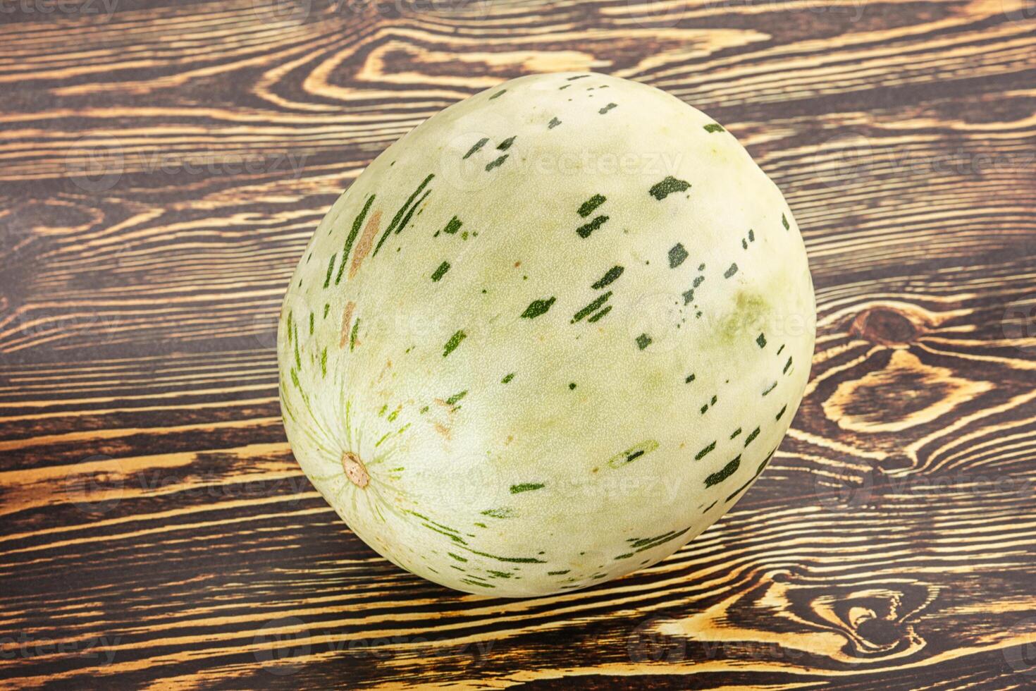 Ripe sweet juicy Dalmatin melon photo