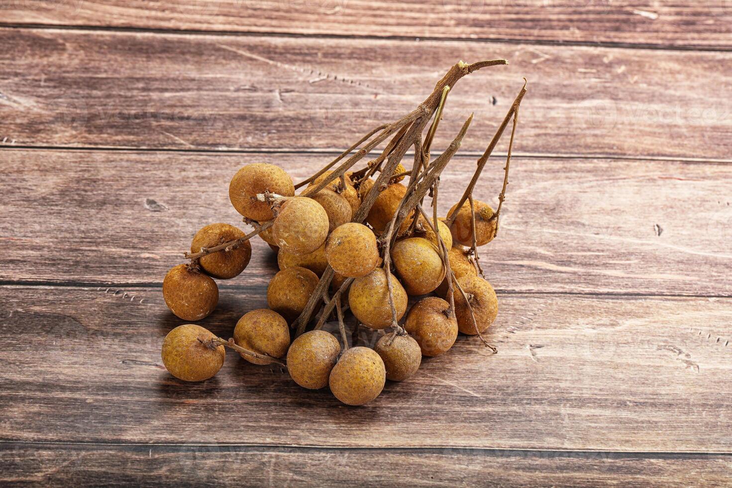 Ripe sweet tropical Longan fruit photo