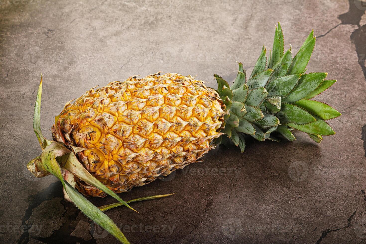 Fresh ripe sweet juicy Pineapple photo
