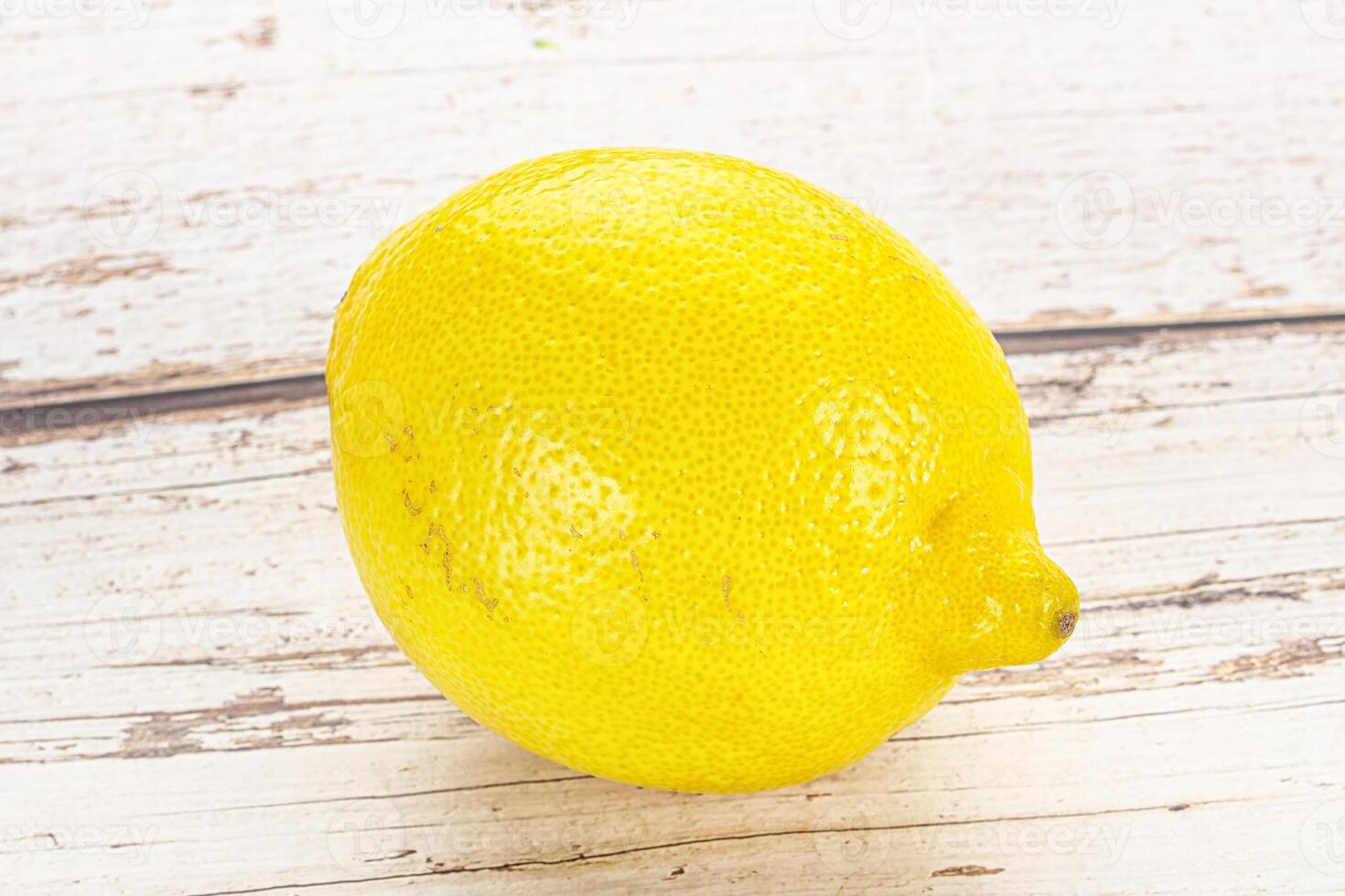 Ripe sour yellow juicy lemon photo