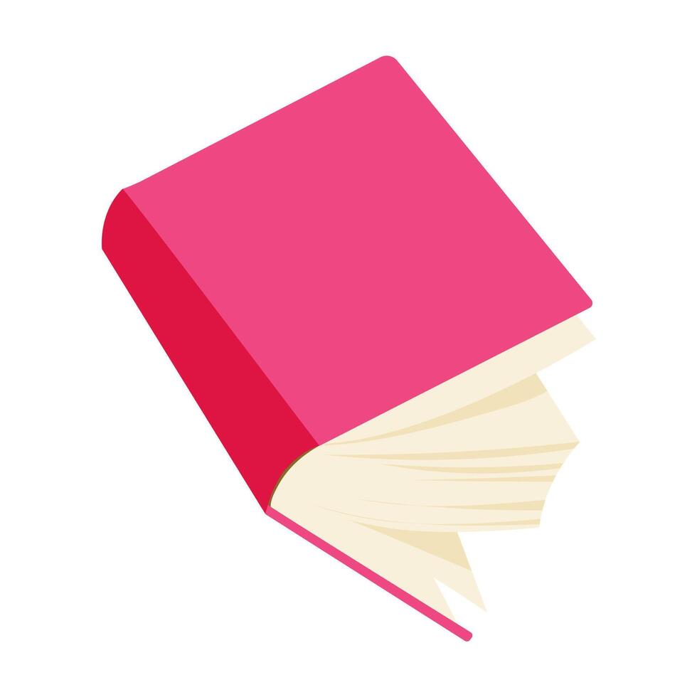 Books. illustration in simple, flat, cartoon style. Suitable for logos, posters, postcards, posters. Thoughtful style vector