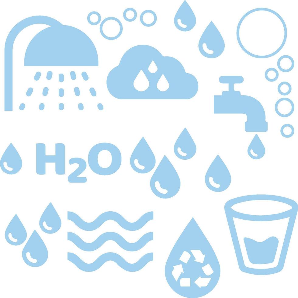 water pattern save vector