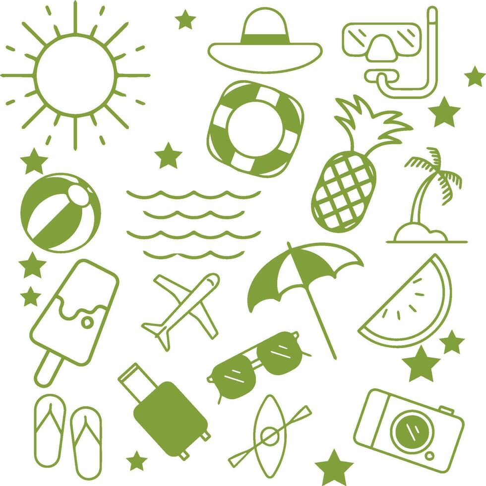 Fun Summer Day vector