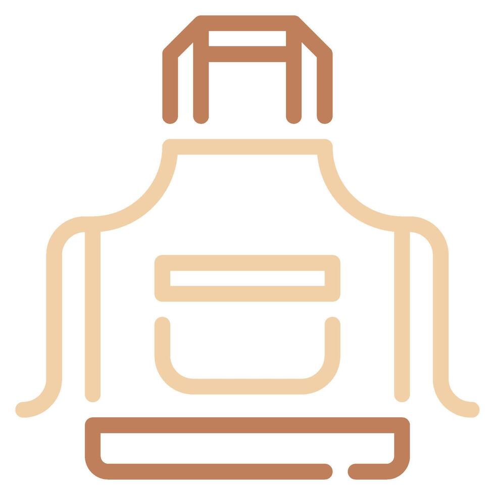 Apron icon for web, app, infographic, etc vector