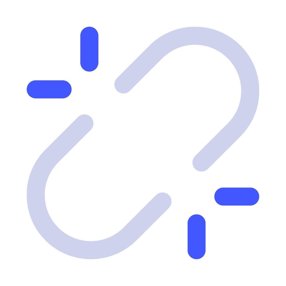 Broken Links icon for web, app, infographic, etc vector