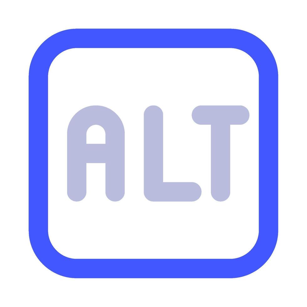 Alt Text icon for web, app, infographic, etc vector