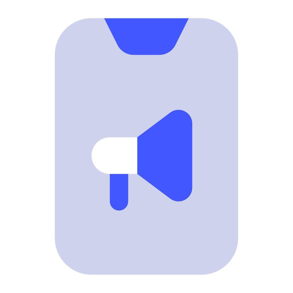Mobile Ads icon for web, app, infographic, etc vector